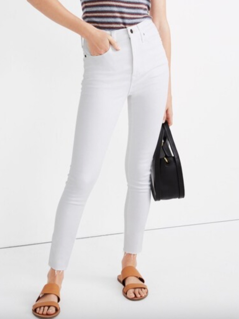 GAP High rise Universal Legging Women's 6 White Skinny Jeans